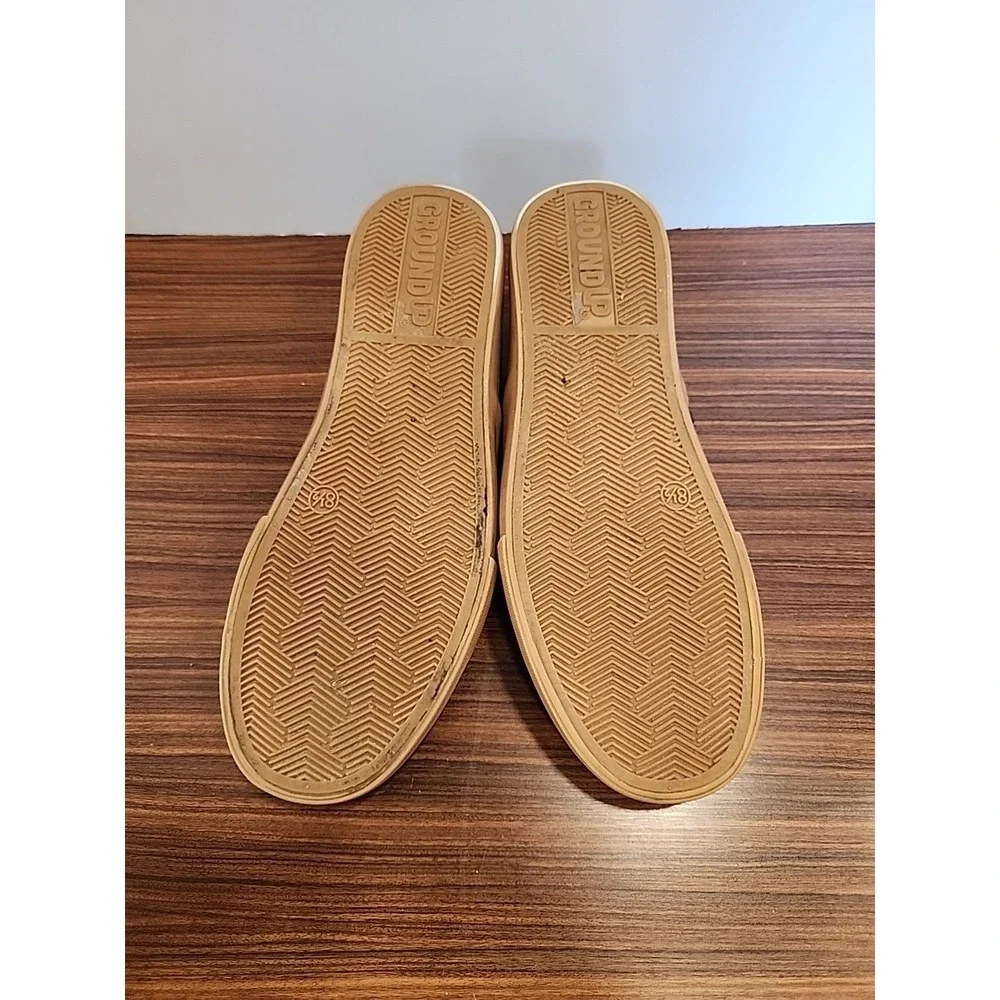 Ground Up SpongeBob Womens Sz 8.5 SquarePants Slip On Skate Shoe Krusty Krab - Picture 7 of 9